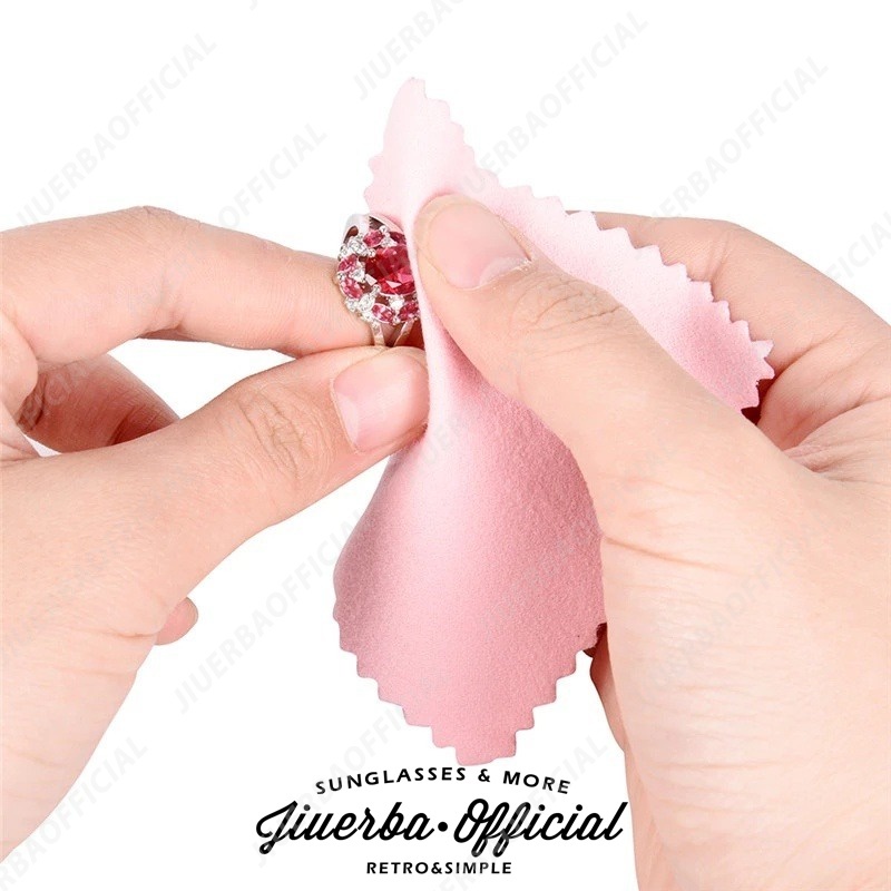 JIUERBA Phụ Kiện Mắt Kính / Khăn Lau Kính / Khăn Lau Mắt Đơn