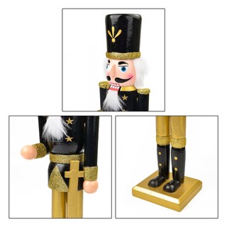 Giáng sinh Nutcracker Gỗ Nutcracker King Solider Figurine Hand