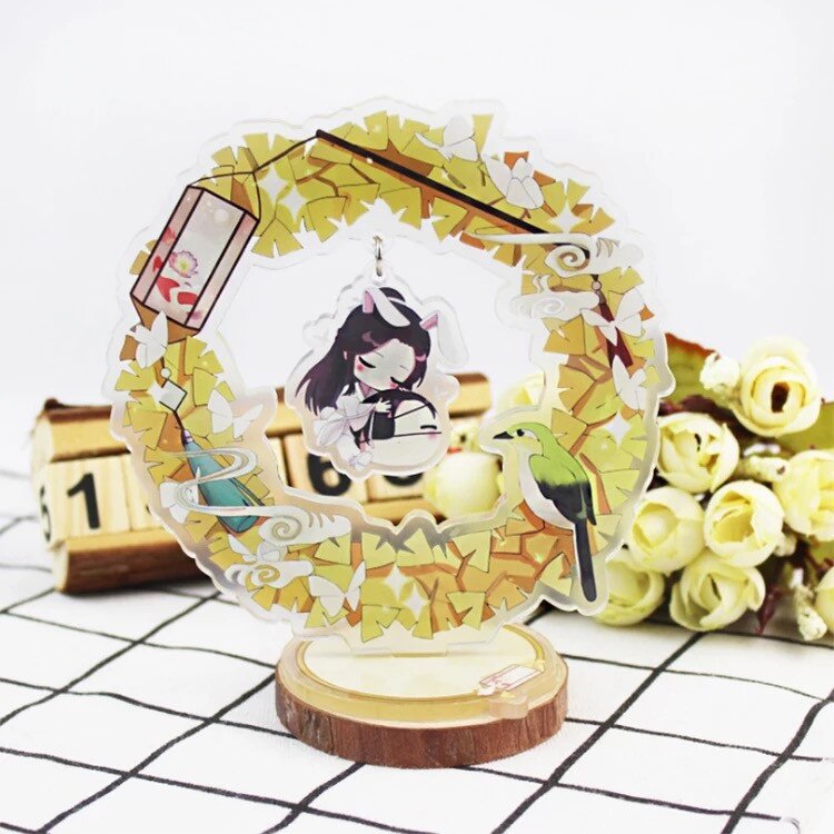 Mô hình đứng standee arcrylic Ma đạo tổ sư Ngụy Vô Tiện Lam Trạm Giang Trừng Ôn Ninh Kim Lăng decor góc học tập để bàn 1