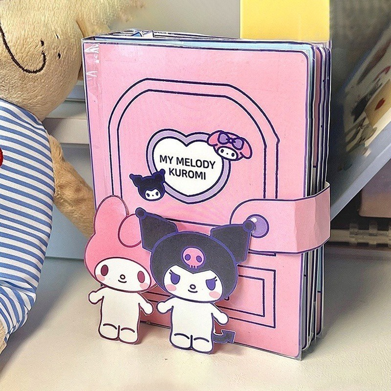 Sách Đồ Chơi Hoạt Hình kuromi melody Dễ Thương Cho Bé