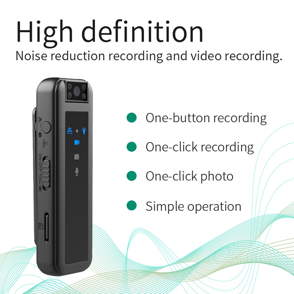 Cctv camera Hồng Ngoại mini Độ Phân Giải Cao 1080p Hỗ Trợ Quay Ban Đêm 600mah