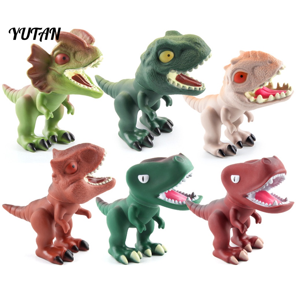 Yu-gi-osaur Đầu Khủng Long 360 Độ Trong Suốt Dễ Tháo Lắp