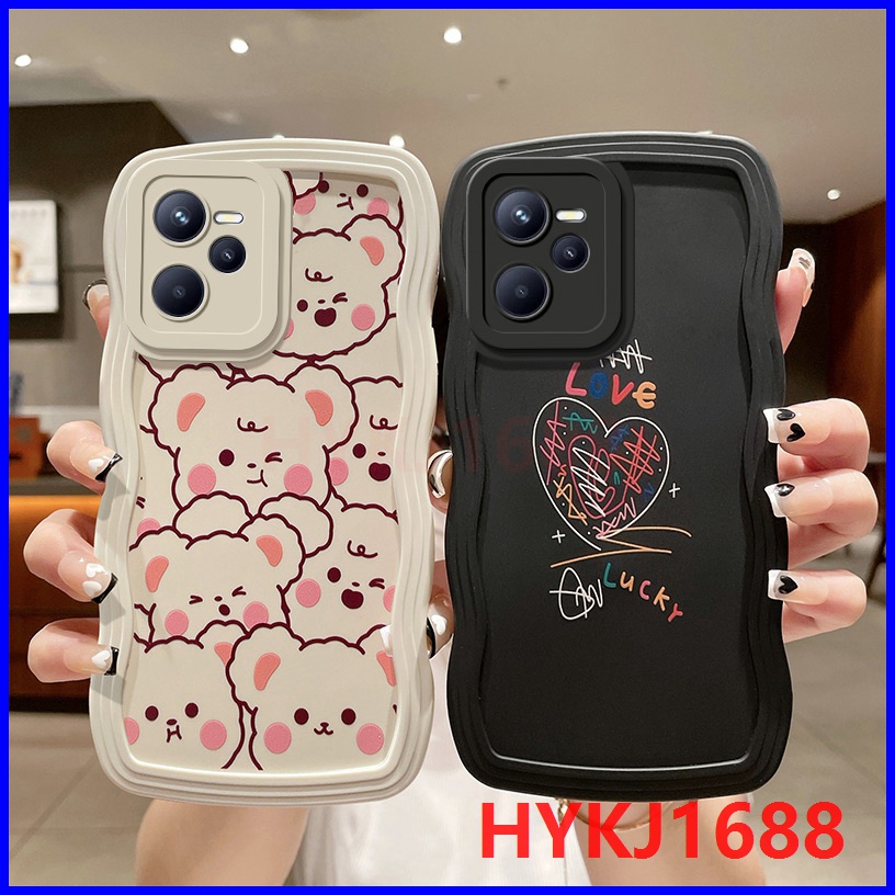 Ốp lưng Realme C35 ốp lưng Realme Narzo 50A Prime Ốp Điện Thoại Silicon tpu Họa Tiết Gợn Sóng Cho realme c35 realme narzo 50a prime DBL