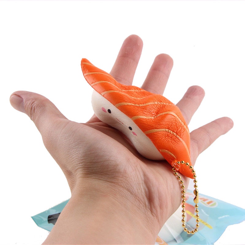 Squishy Lớn JUMBO Hình bánh màn thầu đội mũ Đồ Chơi Xốp Giảm Stress Hình mềm mịn dễ Thương đàn hồi Cho Bé