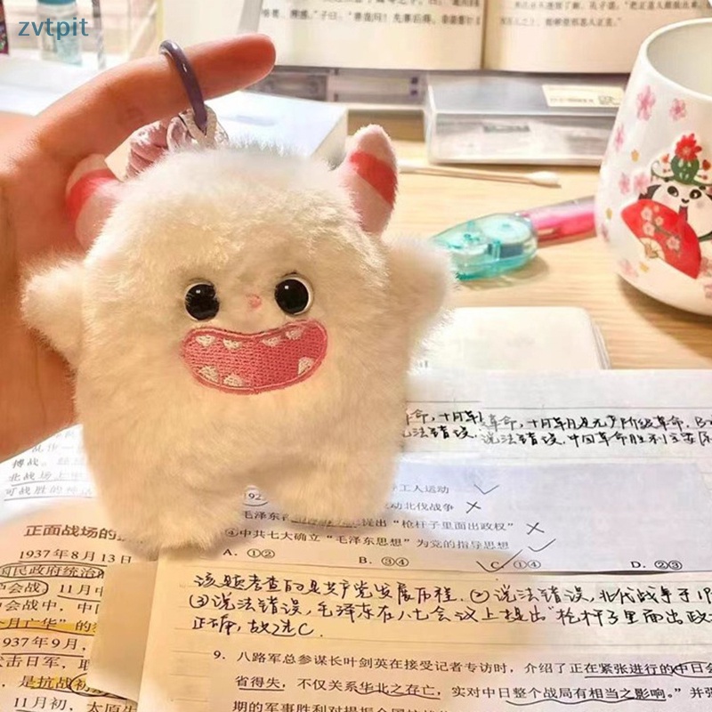 Zvt Thú Nhồi Bông Hình Chú Thỏ / Quái Vật Nhỏ Đáng Yêu Gắn Móc Khóa Cho Cặp Đôi vn