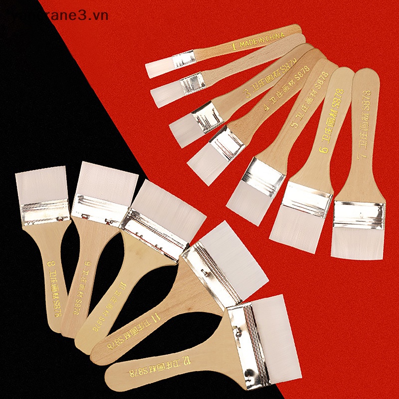 Bộ Cọ nylon acrylic yancrane3.vn Dùng Vẽ Tranh Sơn Dầu Cho Họa Sĩ / Nướng Thịt Bbq Mới