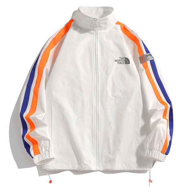 The north face Áo Khoác Gió Cổ Đứng In logo Thời Trang Cho Nam