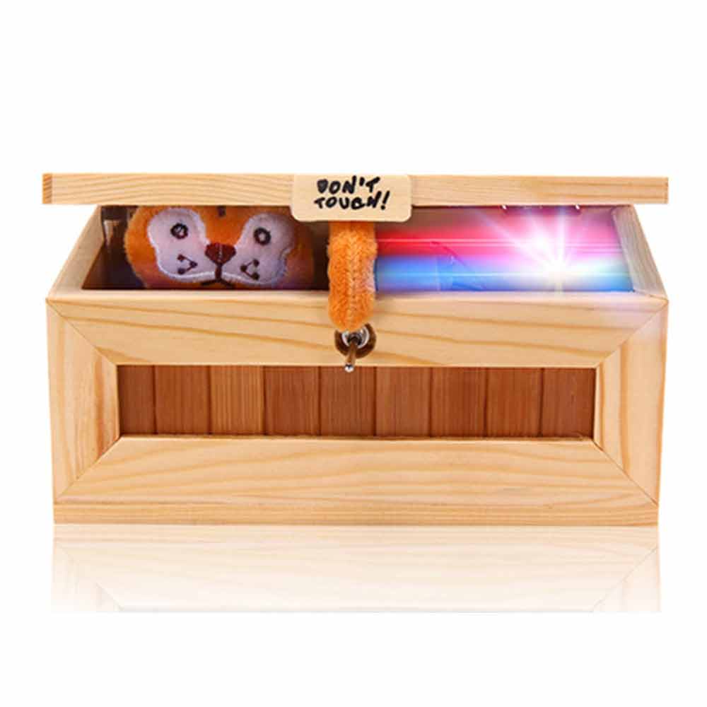 Wooden Useless Box Leave Me Alone Box Most Useless Machine