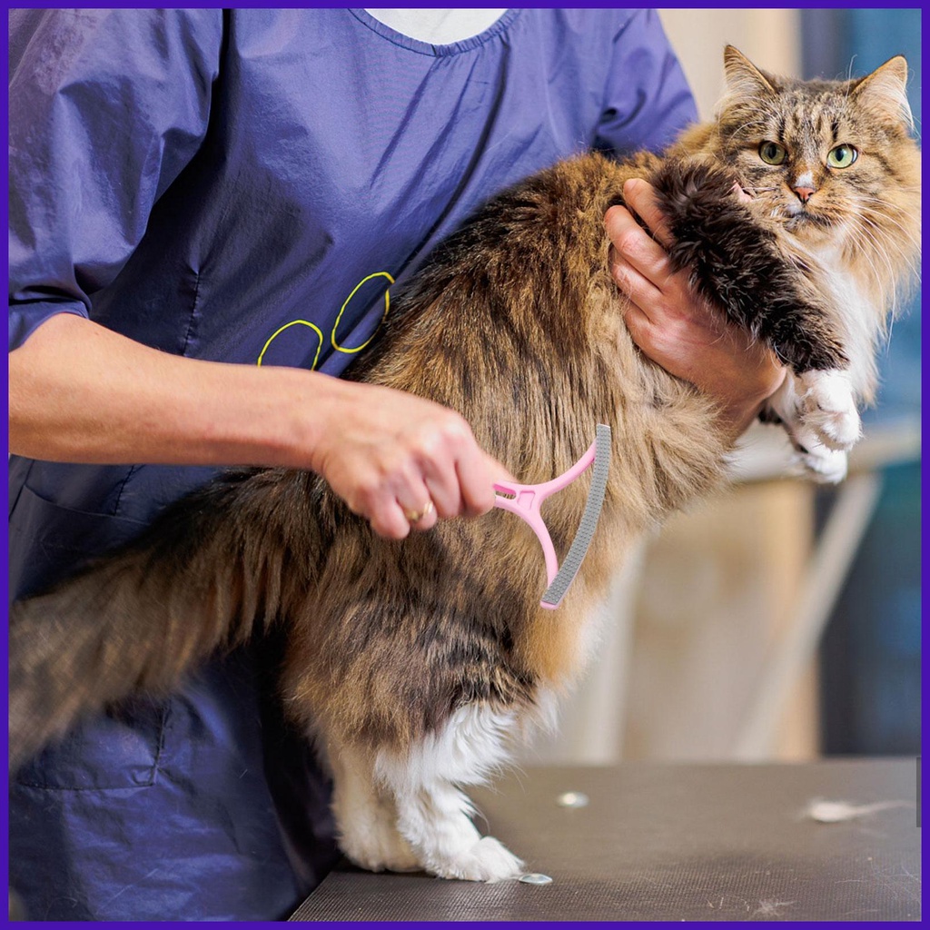 Lược Chải Xơ Vải Hai Mặt Có Thể Tái Sử Dụng Cho Thú Cưng