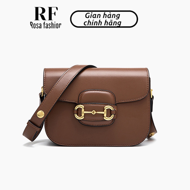 Rosa Fashion - Tui đeo chéo nữ đi tiệc quai da chất PU phong cách cổ điển đa năng - Mã - MT.0004