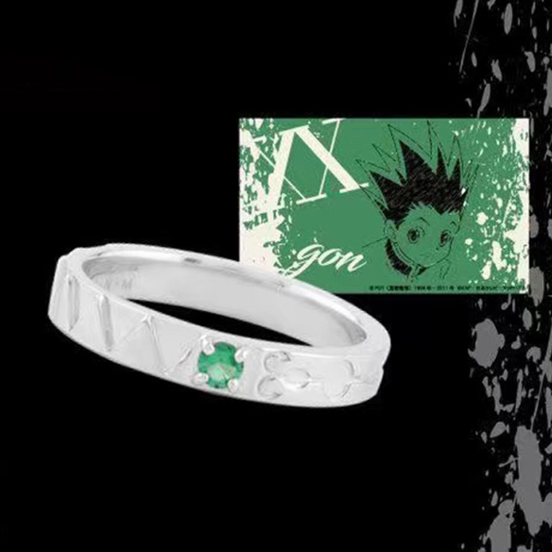 Nhẫn Kim Loại Hóa Trang Nhân Vật phantom troupe gon killua kurapika Phim hunter x hunter