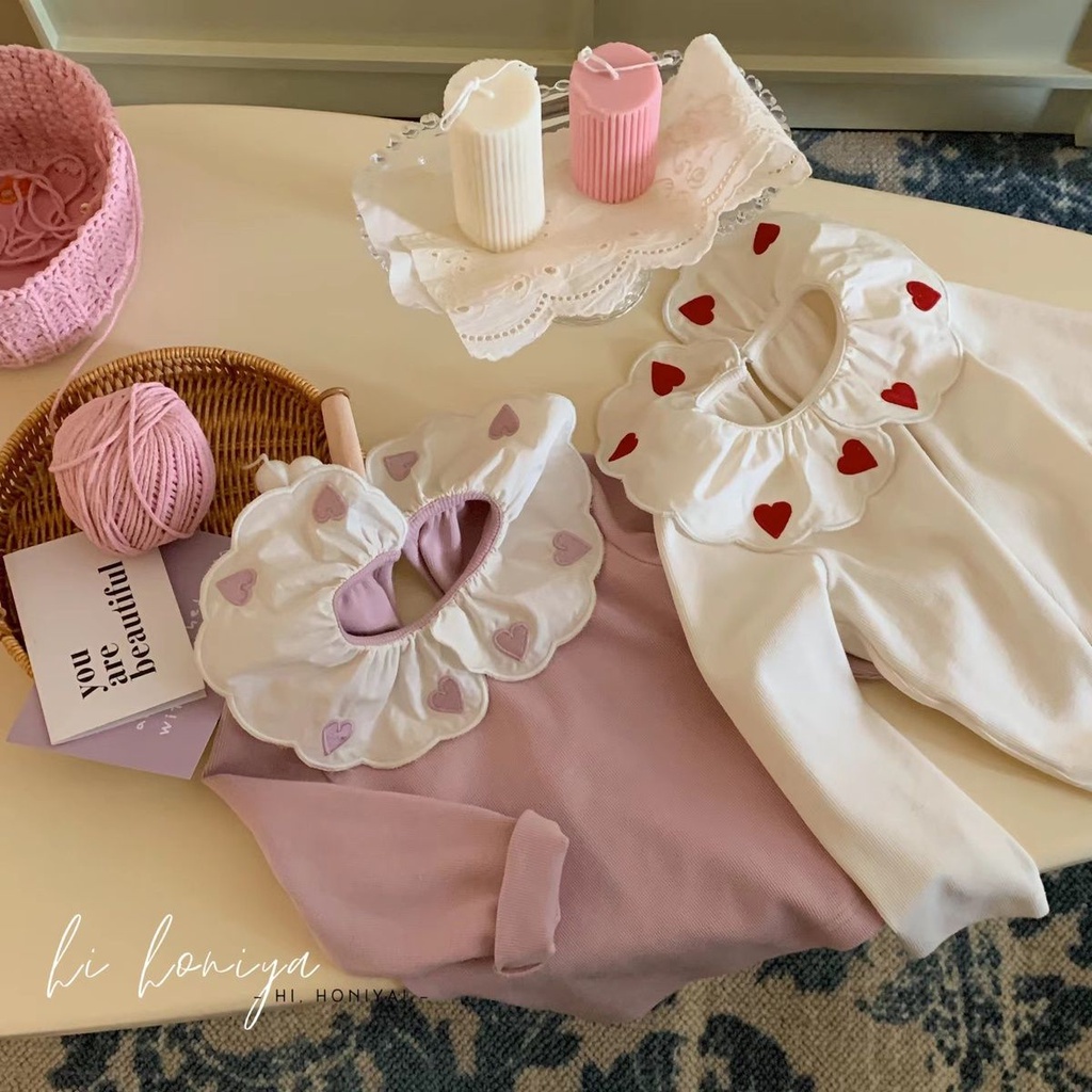 Áo Sơ Mi Tay Dài Thêu Hoa Màu Trơn Cổ Búp Bê Phong Cách Hàn Quốc Thời Trang Mùa Thu Mới Dành Cho Bé Gái