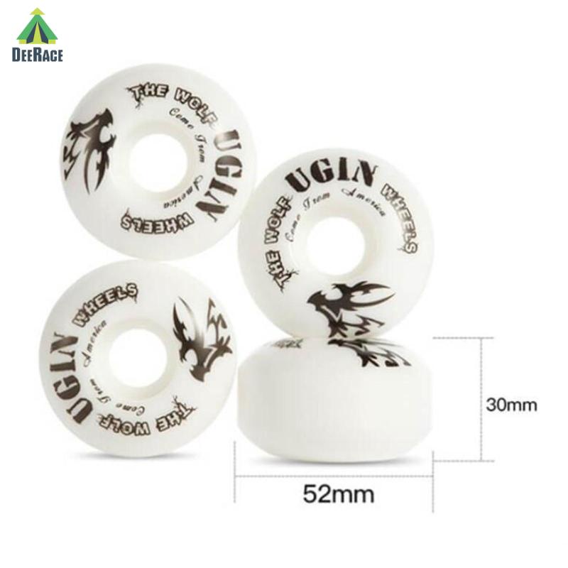 4x PU Ván Trượt Thay Thế Bánh Xe Con Lăn Ván Trượt Cường Độ Cao