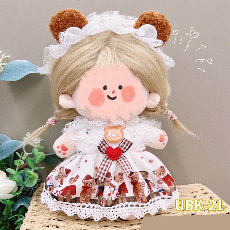 Đầm cotton 20cm Thời Trang Cho Búp Bê Barbie