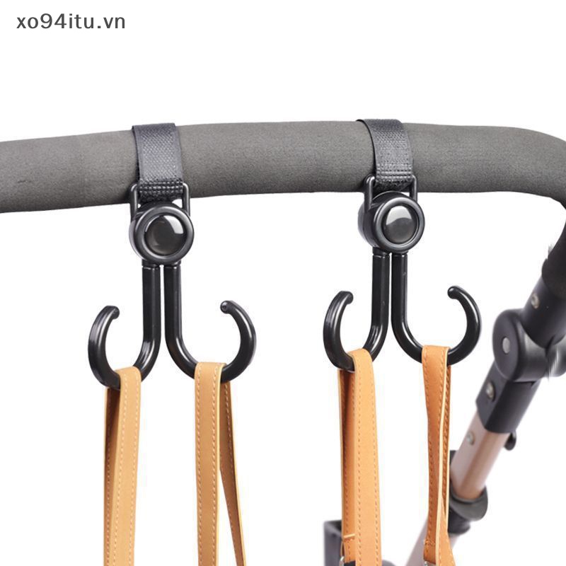 Xoitu 1 / 2 Móc Đôi Gắn Xe Đạp / Xe Máy / Xe Đạp Điện Xoay Được vn