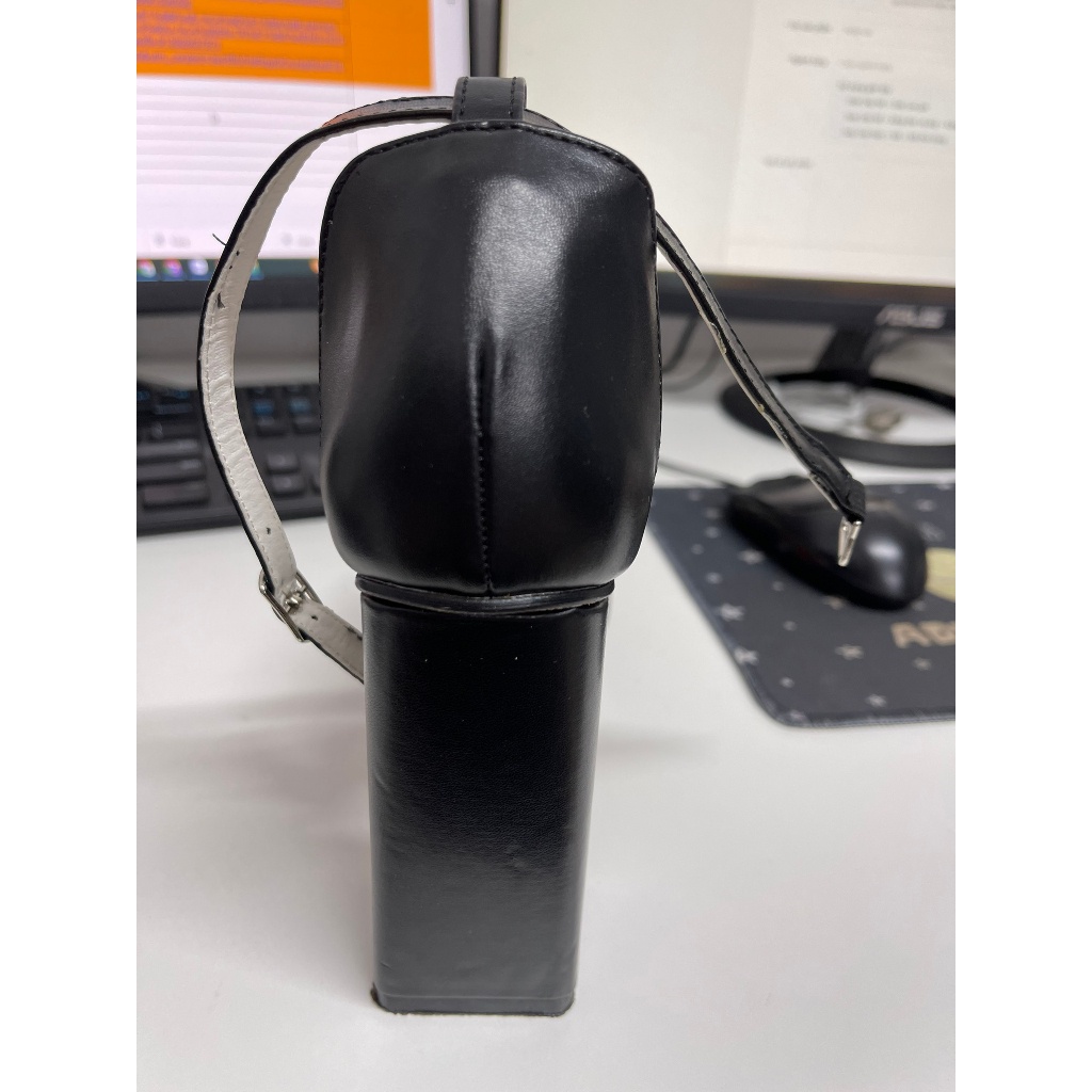 Giày barbie cao gót vuông, da lì 12p sang chảnh hot trend 2023 phù hợp đi chơi, đi tiệc MARY