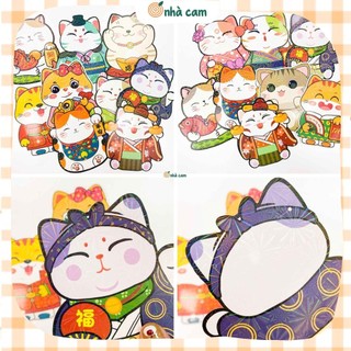 Lì xì chibi quỹ mão 2023 nhà cam