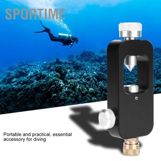 Sportime Bộ chuyển đổi nạp bình khí bằng hợp kim nhôm di động cho thiết bị lặn oxy