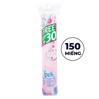 Bông tẩy trang cao cấp 150 miếng Ipek