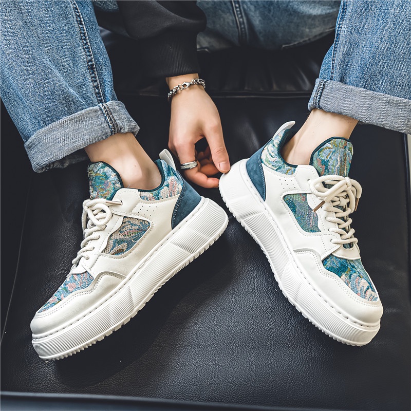 Giày thể thao nam đi học dày lười nam cao cấp giày thoáng khí chất lượng cao giày nam