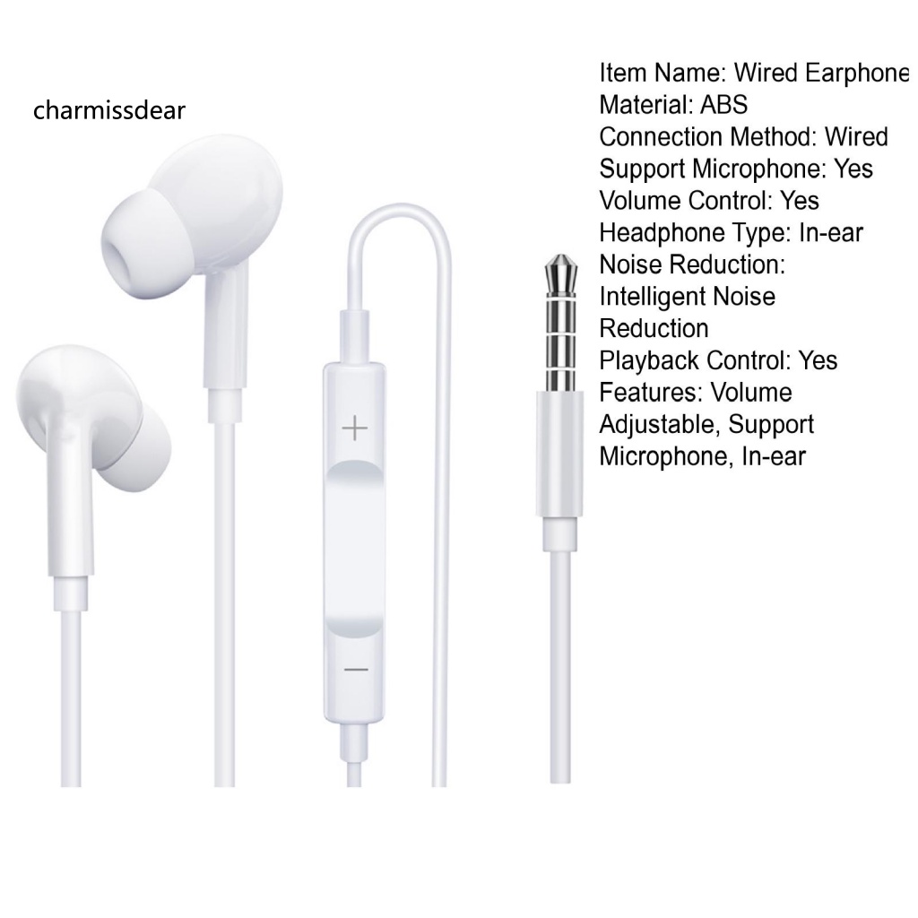 Tai Nghe Nhét Tai Có Dây Chất Lượng Cao Thoải Mái Có mic Cho iphone android huawei