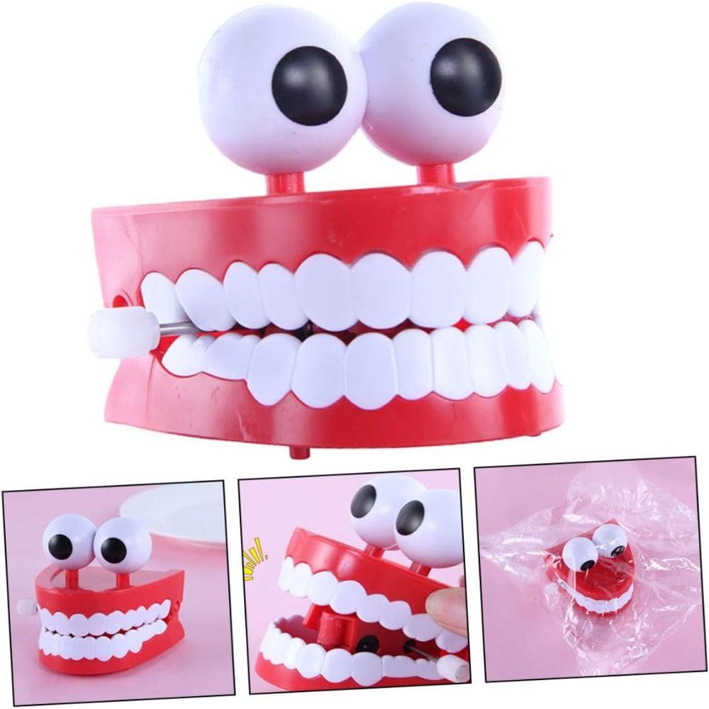 Đồ Chơi Lên Dây Cót Hình Hàm Răng mini Vui Nhộn Cho Bé
