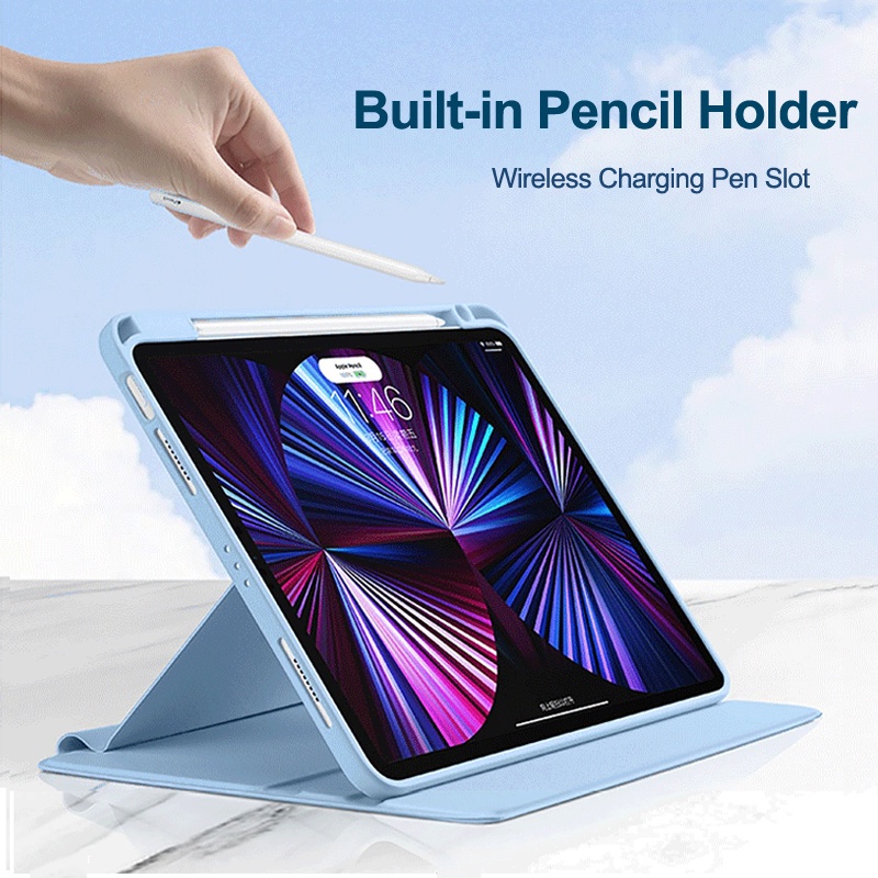 360° Bao Da Máy Tính Bảng Xoay Cho samsung tab s6 lite 10.4 '' a8 10.5 '' s7 s8 s9 11 '' s7 fe s8 s9 plus 12.4 s9 fe a9 11 inch