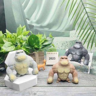 Gorilla Decompression Tool Elastic Gorilla Monkey Toy Decompression Squeeze