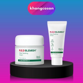 Kem dưỡng dr.g r.e.d blemish clear soothing cream
