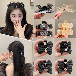 Set 2 kẹp tóc nơ thời trang hàn quốc cho bé gái
