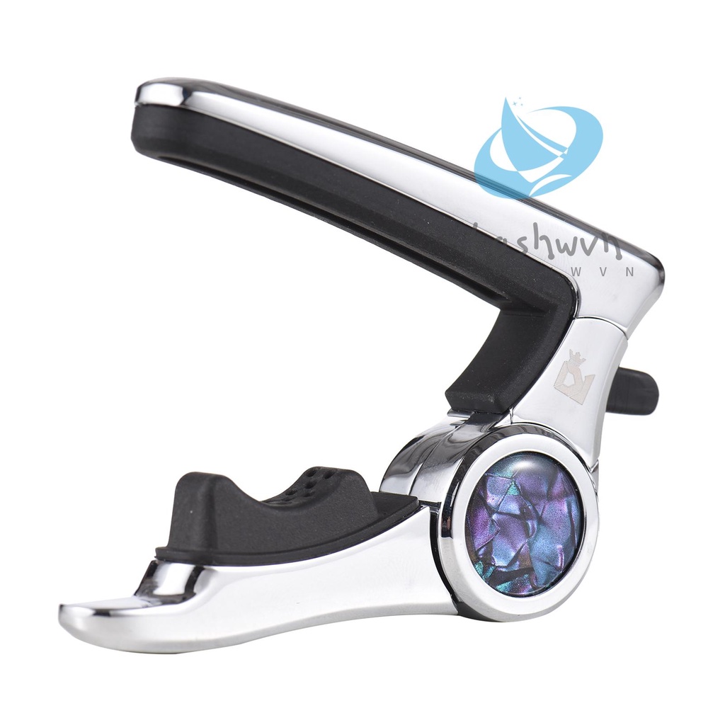 Dk Kẹp capo Bằng Hợp Kim Kẽm Phối Da pu Dành Cho Đàn guitar Điện ip-1pro bass