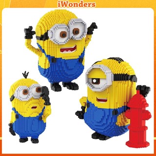 Nano block Bộ Đồ Chơi Lắp Ráp minions Sáng Tạo Cho Bé