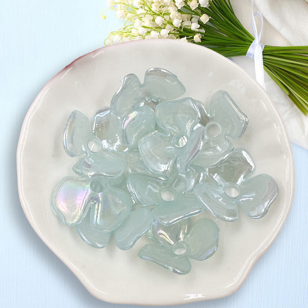 Set 10 Hạt Cườm acrylic 21.5 * 2.6mm Làm Trang Sức Thủ Công