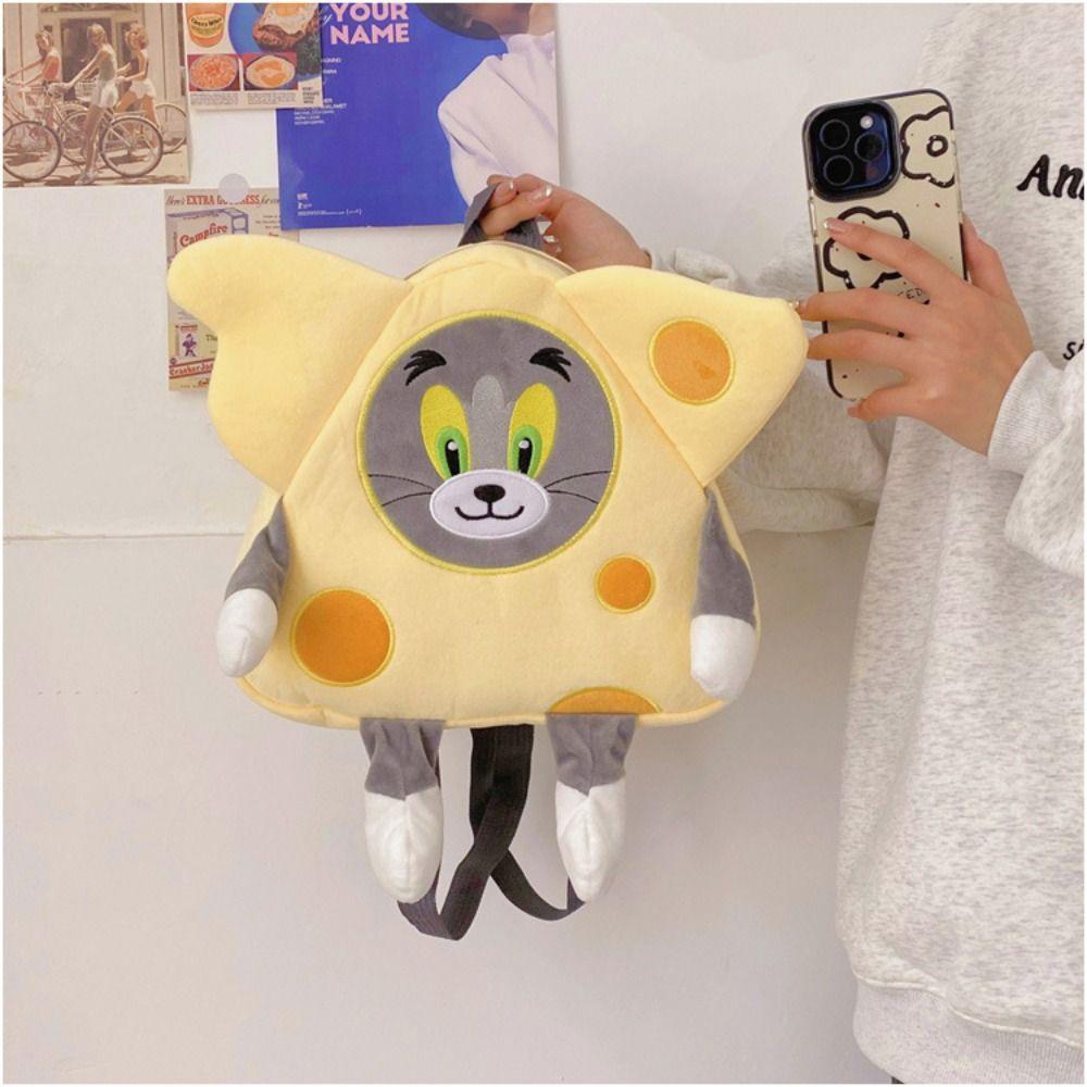Shanhai Ba Lô Vải Bông Hình tom Và jerry Dễ Thương