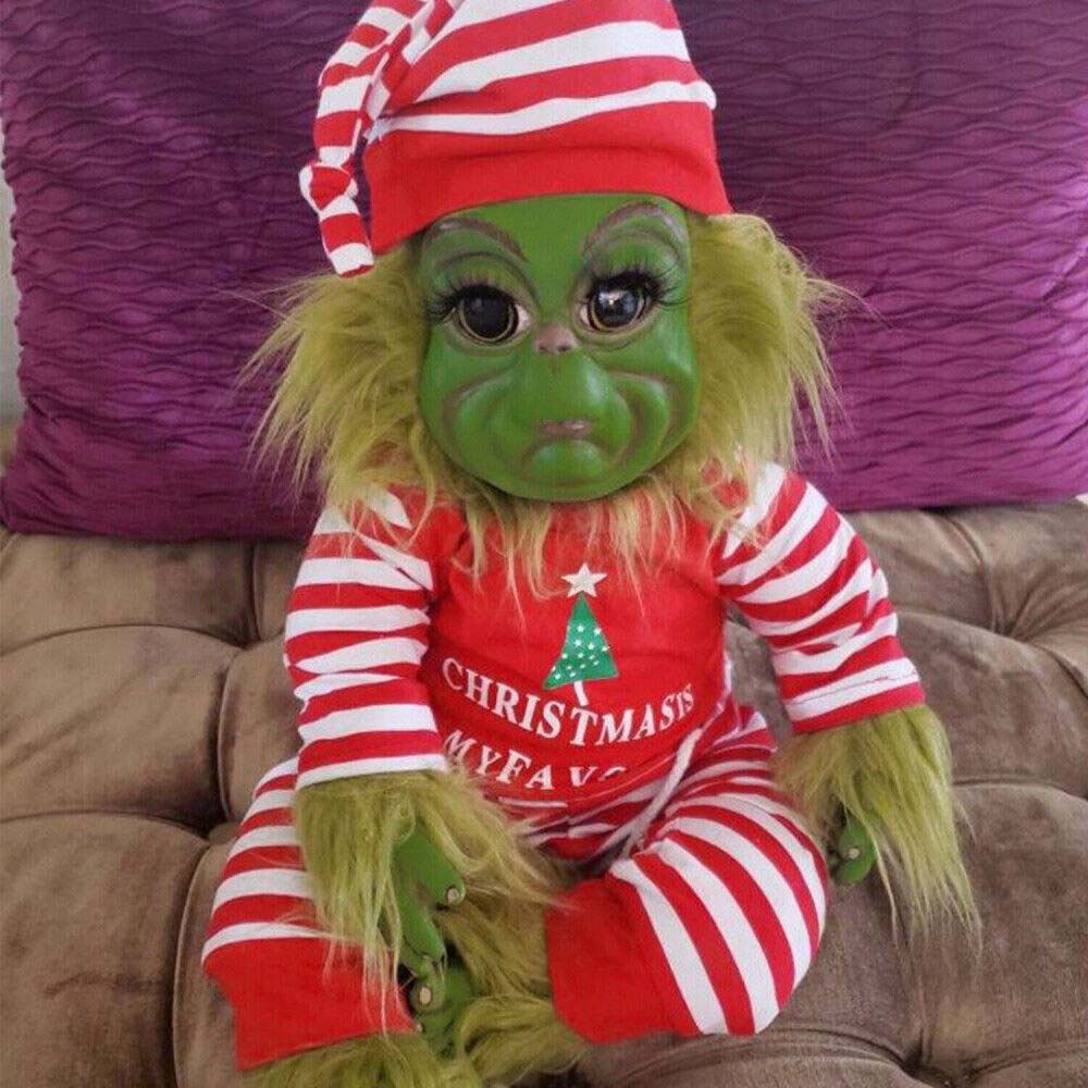Christmas The Grinch Plush Dolls Horrr Stuffed Toy Xmas Gifts Kids Home Decor