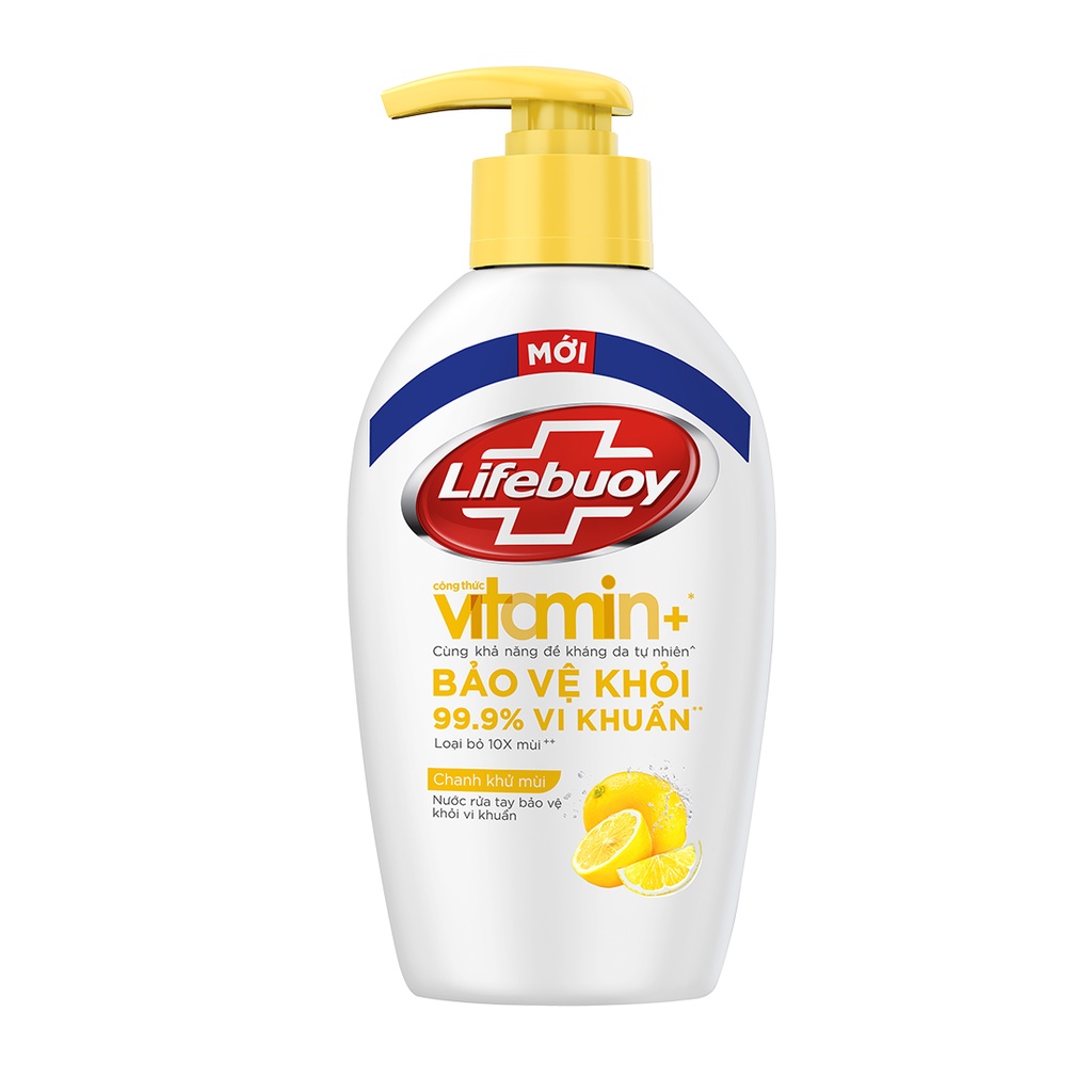 Nước Rửa Tay Lifebuoy Sữa Dưỡng Ẩm Chai 180g