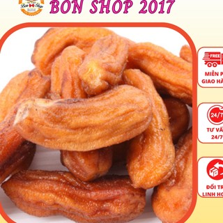 Chuối sấy dẻo 500g ngọt, dẻo thơm