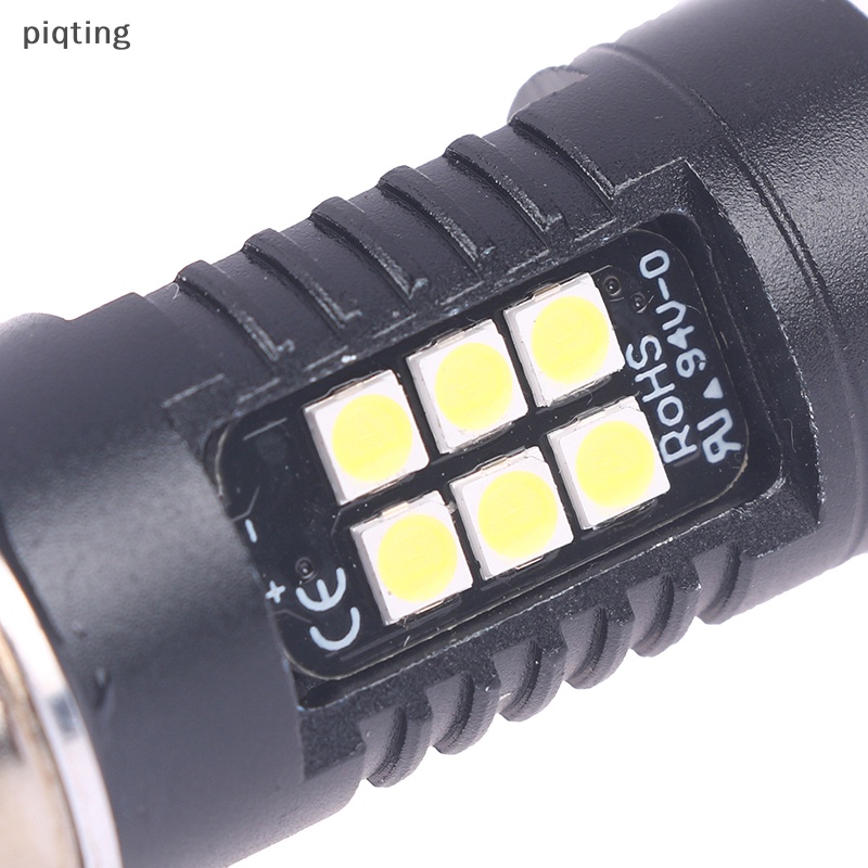 Piqt Đèn Pha led 12v h4 ba20d px15d Ánh Sáng Trắng Dành Cho Xe Mô Tô