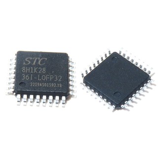 Chip linh kiện điện tử stc8h1k28-36i-lqfp32 ic stc8h1k28