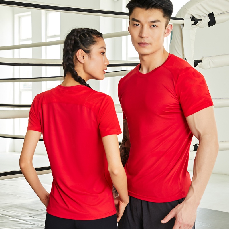 Áo Thun Thể Thao Tay Lỡ Dáng Rộng Thoáng Khí Nhanh Khô Thời Trang Mùa Hè Cho Nam