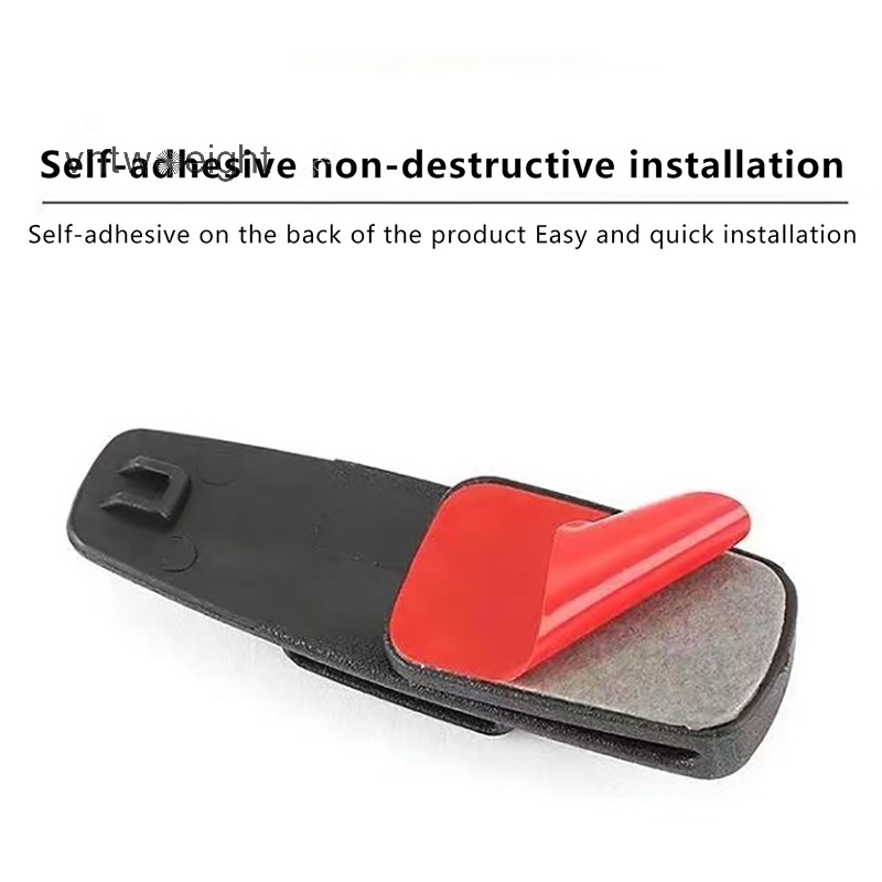 Bộ 2 Kẹp Khóa Dây An Toàn Xe Hơi sujian333 Bằng Nhựa