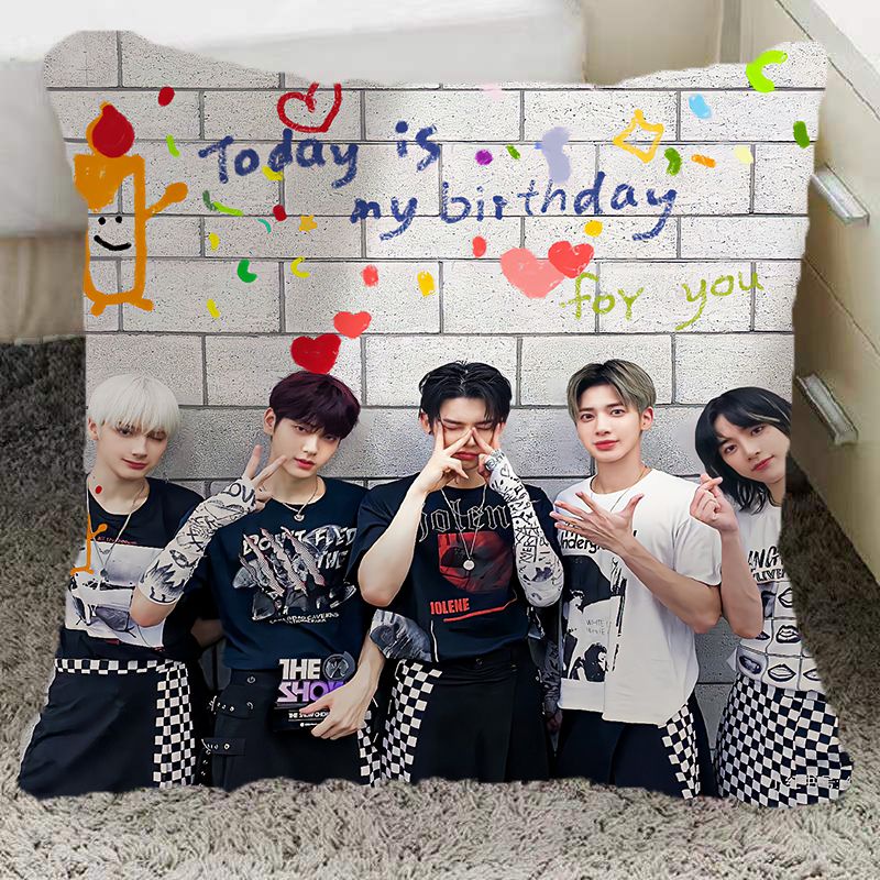 Txt Vỏ Gối In Hình Nhóm Nhạc choi soo bin choi ranjun star live