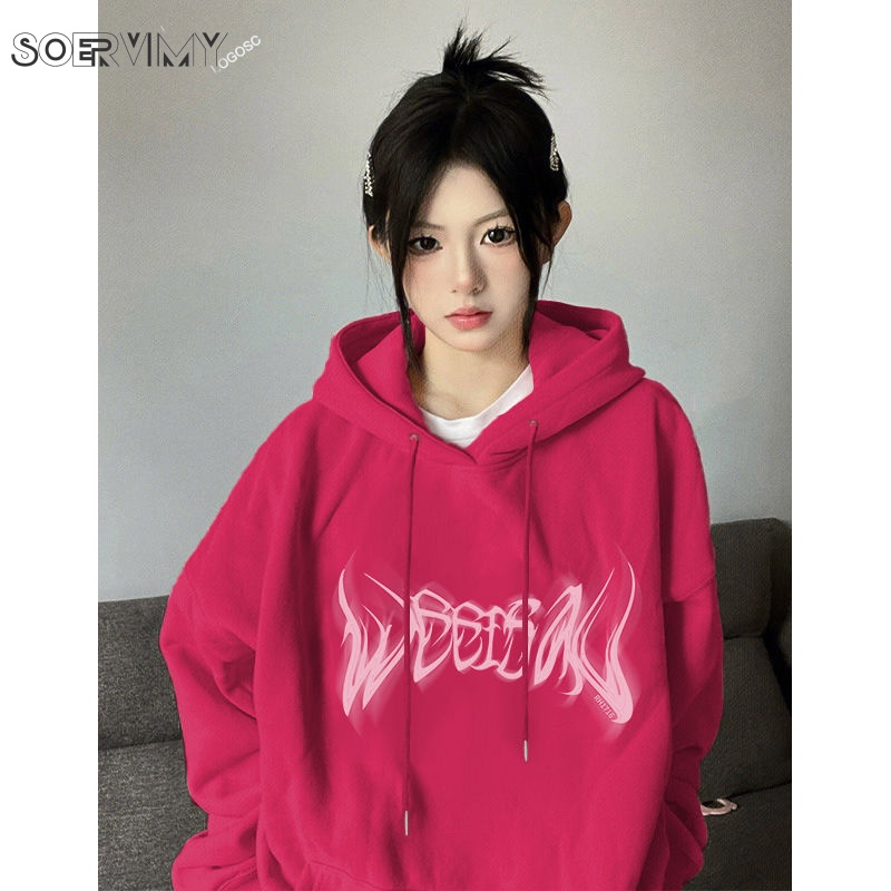 SOERVIMY Áo Khoác hoodie áo khoác nữ hoodie Thanh lịch Popular Korean Thời trang WWY23B0K9G 45Z231111