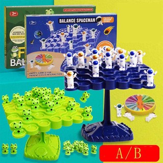 Funny Frog Balance Tree Toy Multiplayer Interactive Educational Desktop Game Gift Learning Toys For Kids