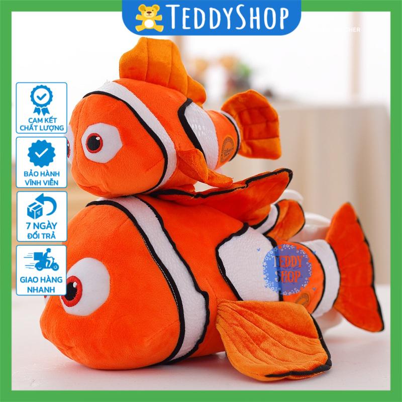 Gấu bông cá Hề NEMO vàng thú nhồi bông dễ thương đáng yêu cho bé - Hàng chất lương cao