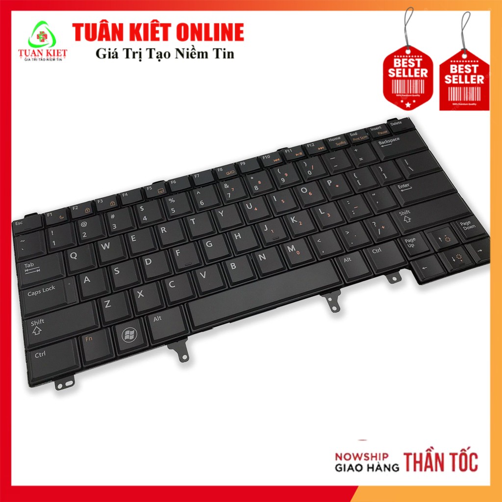 Bàn phím Laptop Dell Latitude E6220 E6230 E5420 E5430 E6320 E6330 E6420 E6430 E6440 0RT9T6 US 0FWVVF FWVVF