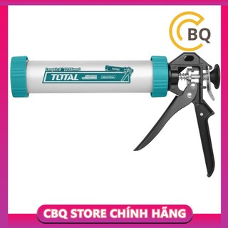 Súng bơm keo silicon thân nhôm total tht20109 cbqs