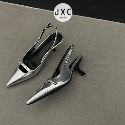 Giày Sandal Cao Gót Mũi Nhọn Thời Trang Dành Cho Nữ