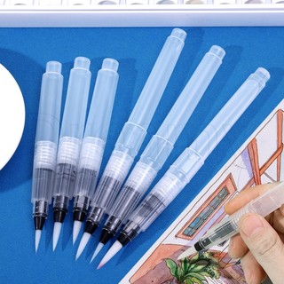 Bộ 3 bút lông đầu mềm dùng vẽ màu nước diy