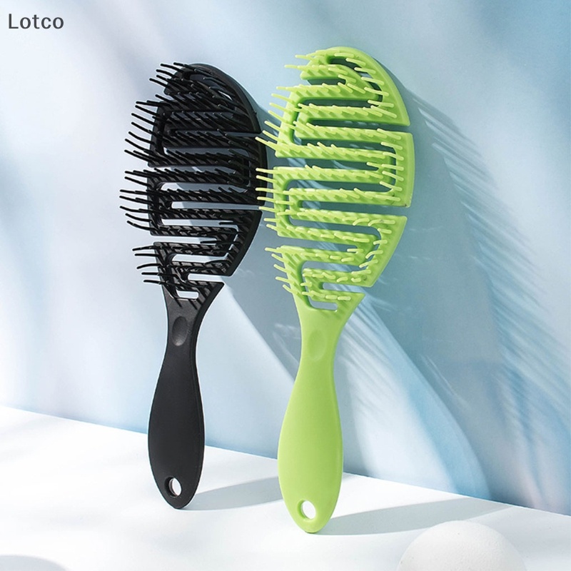 Lotco Lược Chải Tóc Xoăn massage Da Đầu Tiện Dụng